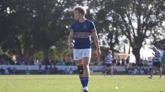 GPS rugby action between Churchie and Nudgee