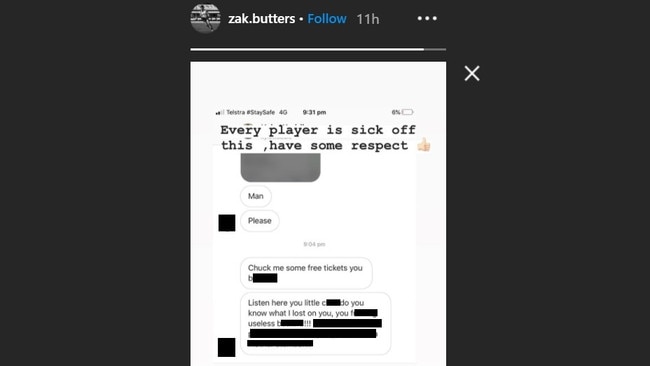 AFL players have revealed vile abuse they received this round.