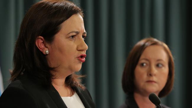 Annastacia Palaszczuk, Queensland Premier and Yvette D'Ath, Attorney-General release the review.