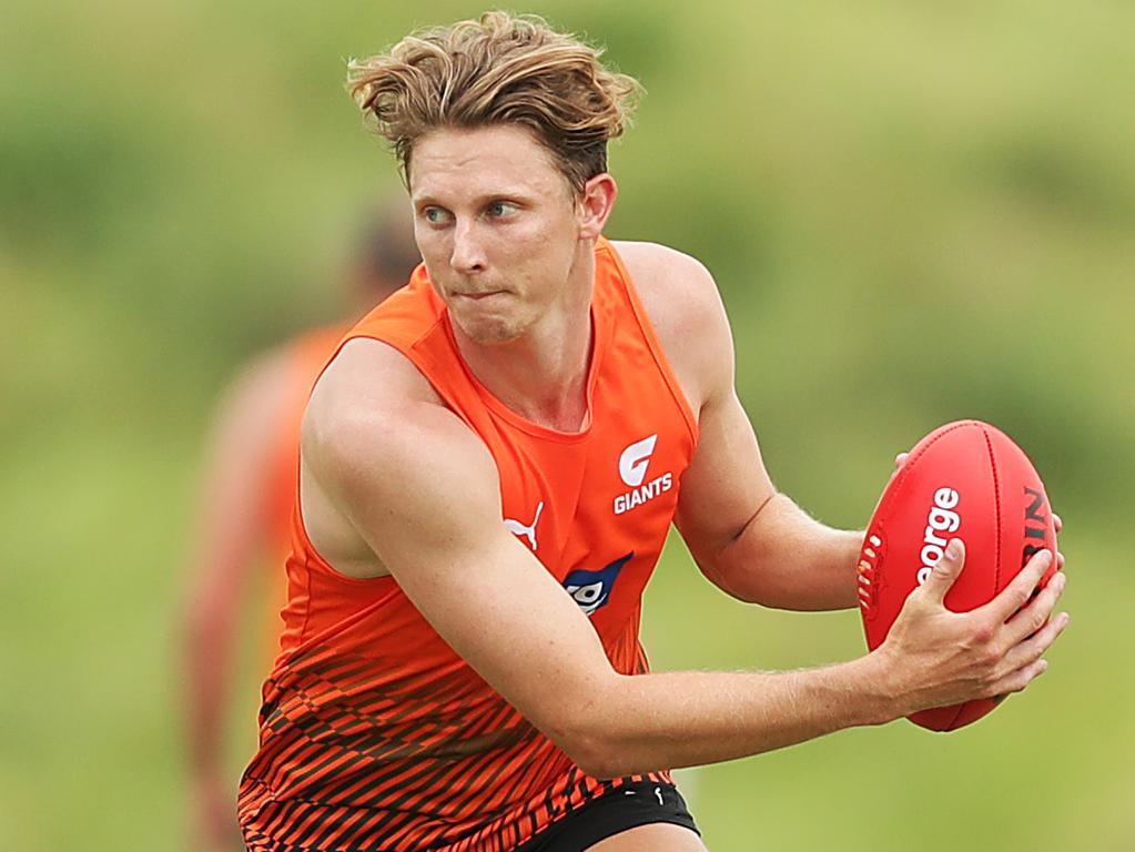 There is no set time frame on Lachie Whitfield’s return. Picture: Mark Metcalfe/Getty Images