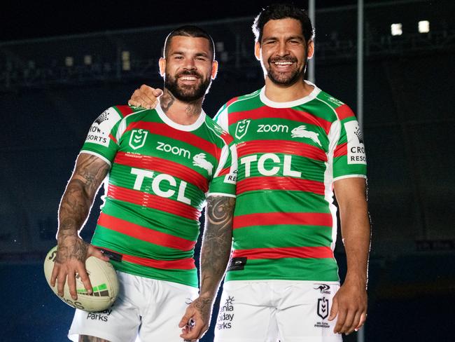 Adam Reynolds and Cody Walker are one of rugby league’s most successful halves partnerships. Picture: Sunny Brar