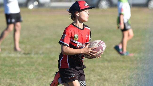 Rockhampton's Zoe Robson as a touch player aged 10.