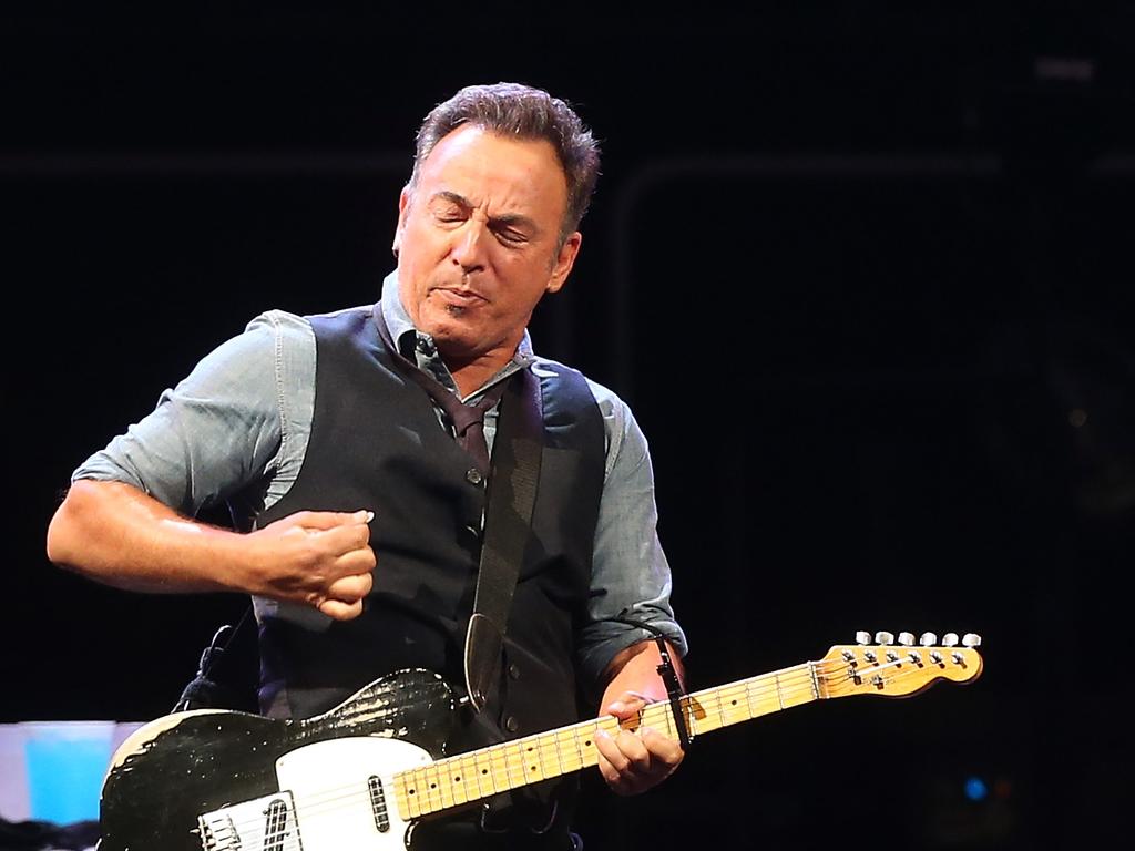 The Boss in Sydney during his Wrecking Ball Tour. Picture: Getty Images