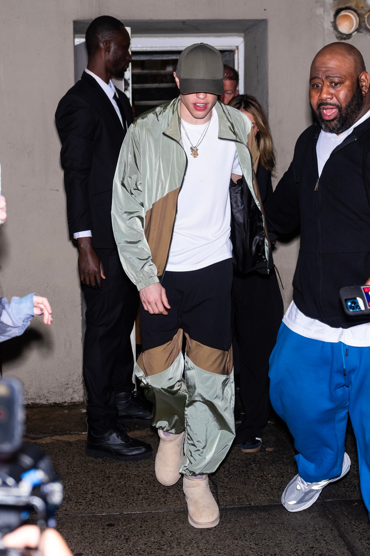 <p><em>Image credit: Getty Images</em></p><p>&nbsp;</p><h3>Pete Davidson in Wynn Hamlyn</h3><p>&nbsp;</p><p>Ok, this isn&rsquo;t an Australian label, but we&rsquo;re just as happy to show love for our Antipodean neighbours, particularly when the clothes are this nice. Davidson ducked out from an appearance on <em>Saturday Night Live</em> in one a futurist tracksuit set straight from New Zealand label Wynn Hamlyn&rsquo;s revved-up motorsport-inspired collection.</p>