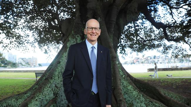 Fund manager Geoff Wilson at Double Bay in Sydney's east. John Feder/The Australian.