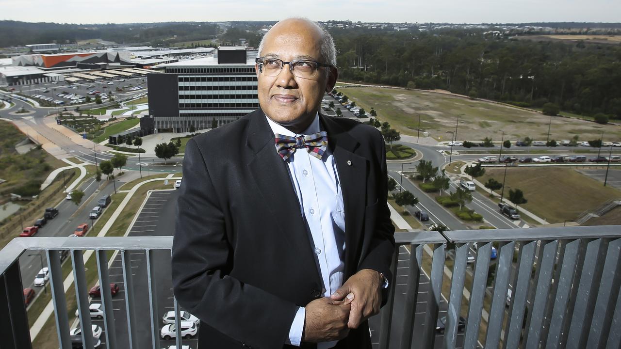 Former senior bureaucrat Dr Jim Varghese. Picture: Mark Cranitch.