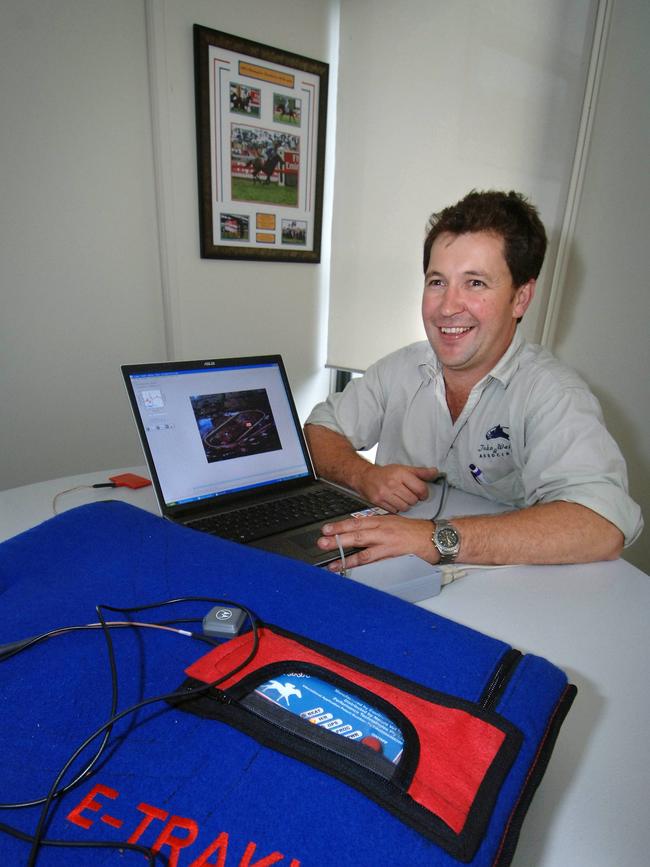 John Walker during his time working with Makybe Diva back in 2005.
