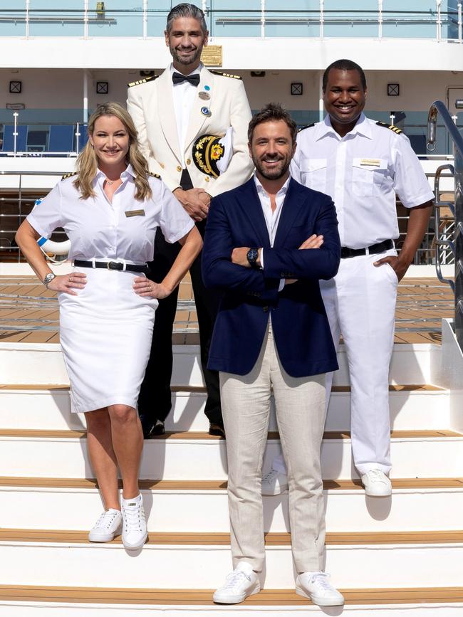 Darren McMullen was host of The Real Love Boat.