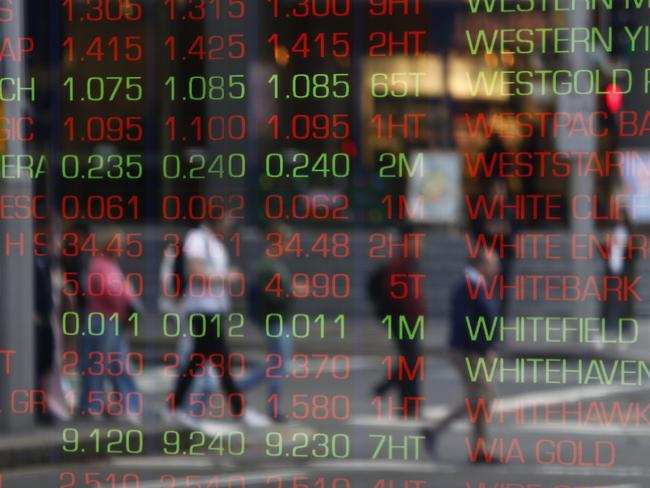 SYDNEY, AUSTRALIA - NewsWire Photos JULY 18, 2024: The Board at the Australian Stock Exchange (ASX) in Sydney.   Picture: NewsWire / John Appleyard