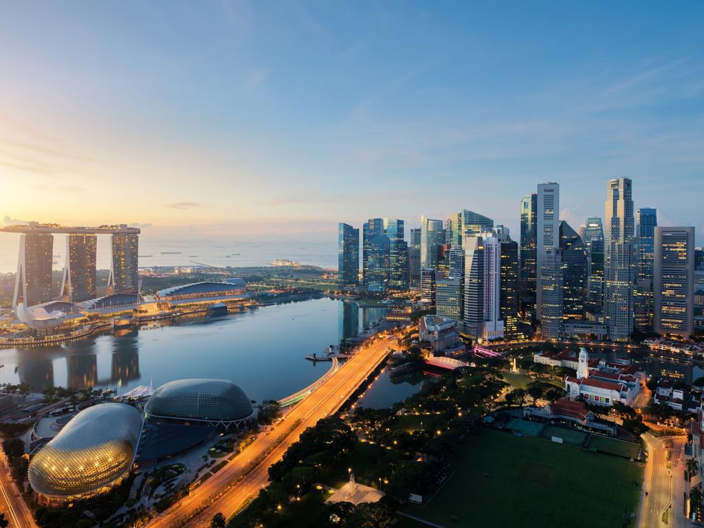 The British man went to Singapore for a conference at the start of his overseas travels. Picture: iStock