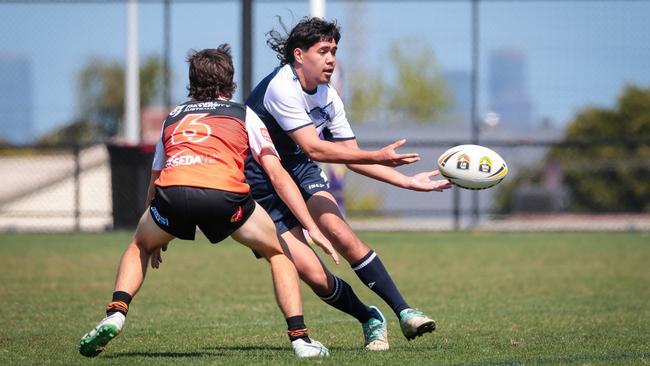 Action from the 2024 NRL Combined Affiliated States Championships. Picture: AGD Images