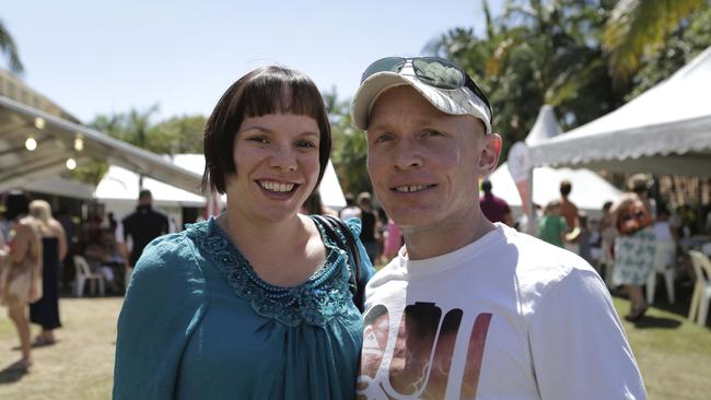 Kathryn and Dennis Esdale exploring the Capricorn Food & Wine Festival Photo Emily Szilveszter / Capricorn Coast Mirror