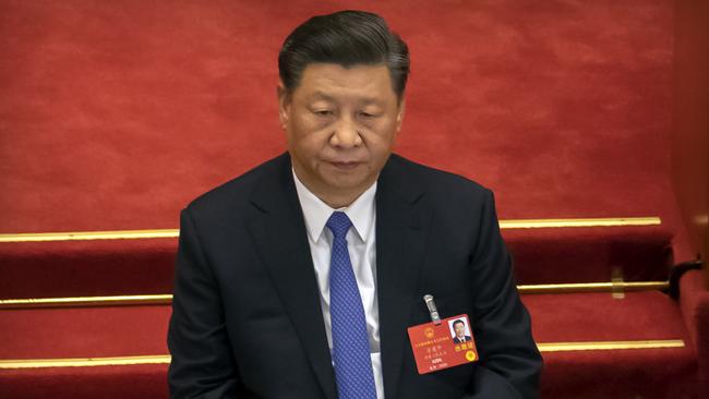 Chinese President Xi Jinping. Picture: AP