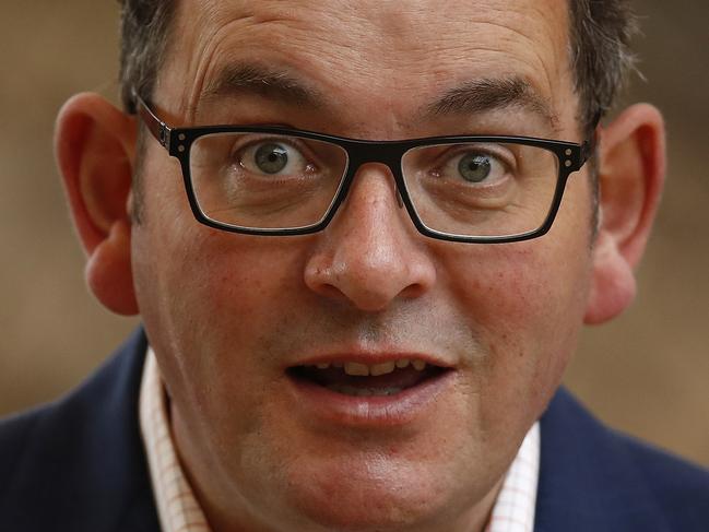 Vindicated: Victorian Premier Daniel Andrews. Picture: Daniel Pockett