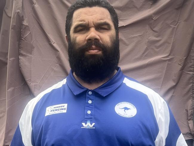 South Alice Springs Football Club coach Chris Forbes said it was a shame the CAFL's community competition had been barred from using council grounds. Picture: Chris Forbes.