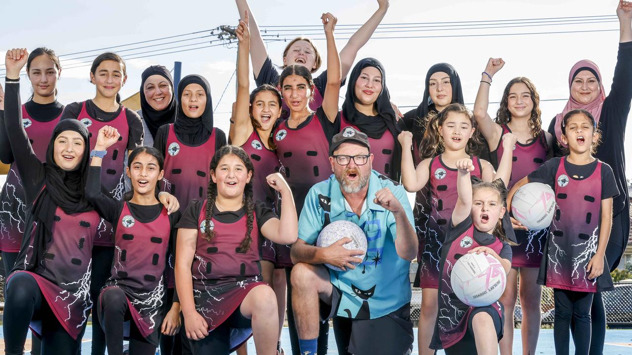 Teacher’s bold tattoo move to support school netball team