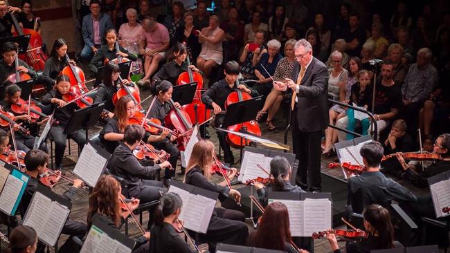 The Gold Coast Youth Orchestra celebrates 50 years of performing music this year and will mark the occasion with a show at HOTA tomorrow night. Photo: GCYO Facebook.