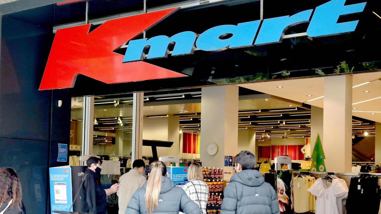 Kmart customers will need to keep their receipts if they want to return an item after changing their mind. Picture: NCA NewsWire / Dean Martin