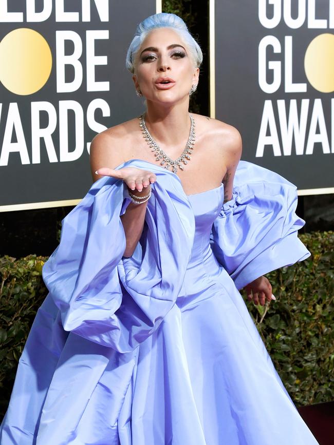 A Star is Born … and her name is Lady Gaga. Picture: AFP