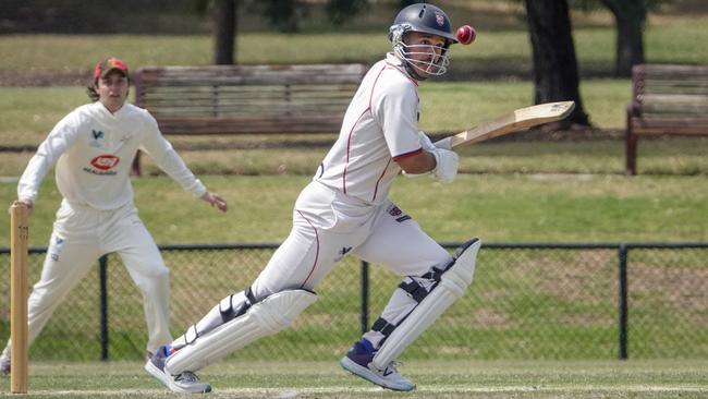 South Caulfield batsman Will Russell. Picture: Valeriu Campan