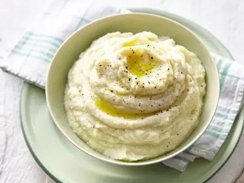 Cauliflower mash.