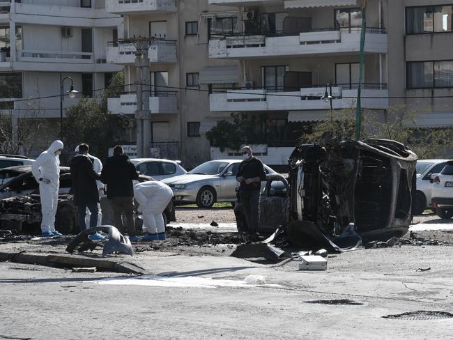 Former Victorian president of the Comancheros bikie gang Amad “Jay’’ Malkoun was seriously injured when his car exploded as the turned the ignition key in an Athens parking lot on March 1, 2019. Picture: Supplied