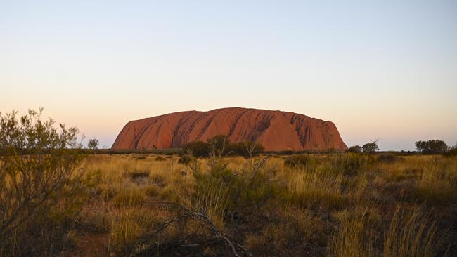 Uluru is of deep cultural and spiritual significance to the Anangu people. Picture: AAP/Lukas Coch