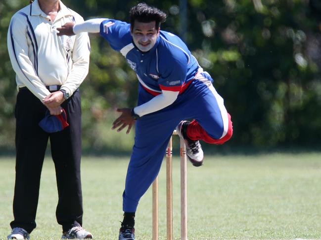 Cricket round 11 Barron River v Atherton. Barron's Paul Carbone. Picture: Stewart McLean.