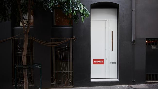 Many will remember Marameo as CBD longplayer Sarti, but the name has changed and the red door is now white. Picture: Supplied