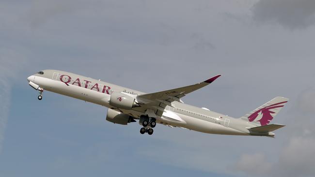 Qatar Aiwrays has very good service in its economy class. Picture: PASCAL PAVANI / AFP