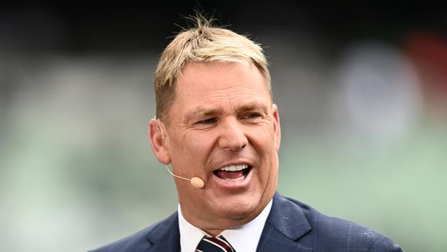 Former Australian cricketer Shane Warne. Photo by Quinn Rooney/Getty Images