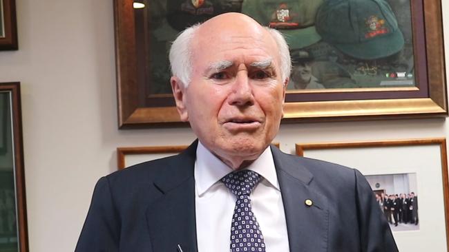 A video has also been released of John Howard reading from the letter