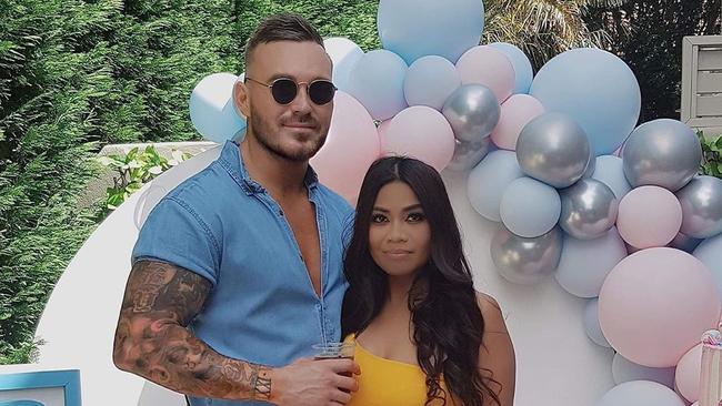 Married At First Sight’s Cyrell Paule and Love Island Australia’s Eden Dally. Picture: Instagram