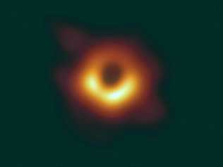 INCREDIBLE: This is the first-ever image of a black hole. It is the first visible representation of what is considered one of the most extreme objects in the universe. It took an international scientific team to capture the paradigm-shifting image. Picture: Sun zifa