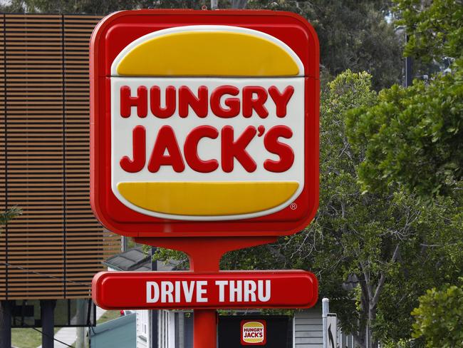 BRISBANE, AUSTRALIA - NewsWire Photos JULY 27, 2020: Hungry Jacks, Taringa, Brisbane. Picture: NCA NewsWire/Tertius Pickard