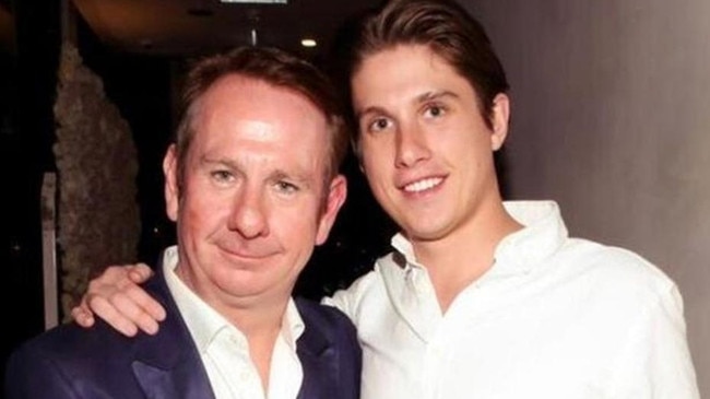 Mark and James Casey. Picture: Supplied