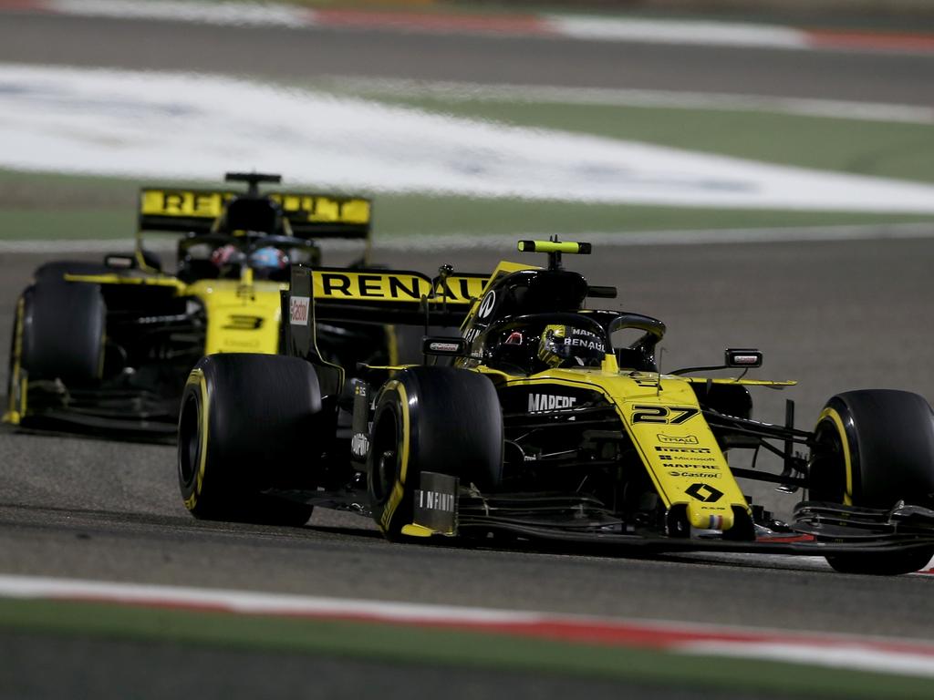 A double retirement hurt Renault in Bahrain.