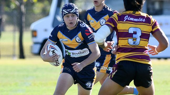 Confraternity Carnival 2024. Ryan Catholic College v St James College. Picture: Shae Beplate.