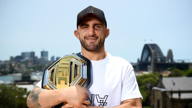 Alexander Volkanovski’s title defence could be the craziest in UFC history. Picture: AAP