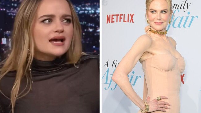 Joey King spills on Nicole Kidman's butt workouts.