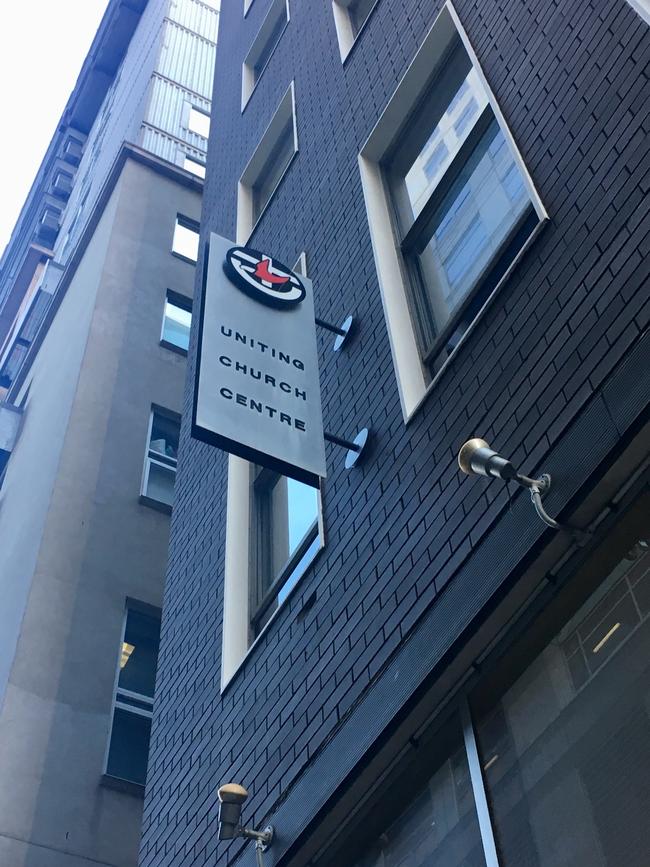 The Uniting Church Centre in Lt Collins St is being redeveloped.
