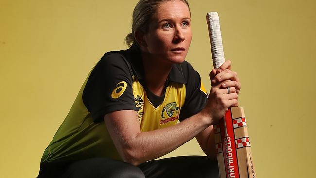 Australian cricketer Beth Mooney has big ambitions for the team. Picture: Michael Klein