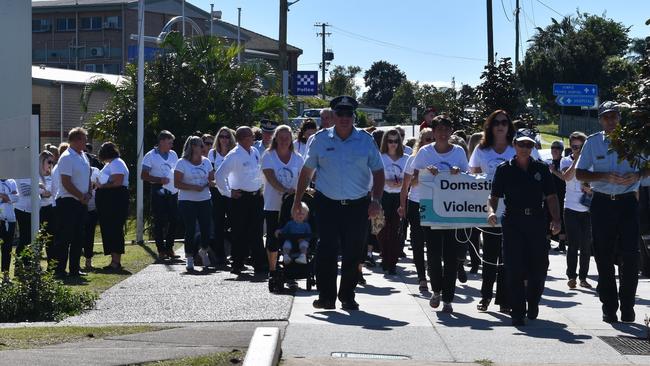 March against Domestic Violence, Tuesday May 7, 2019.