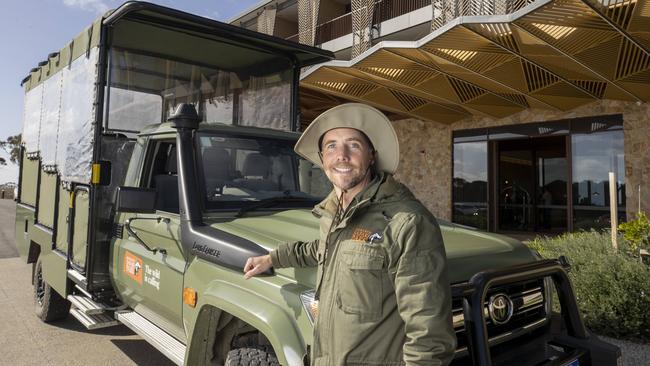 Jason Simpson, Tourism Manager at Monarto Safari Resort. Picture: Brett Hartwig.