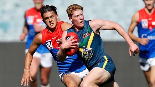 Melbourne could miss out on top draft prospect Matt Rowell if Gold Coast receives a priority draft pick.