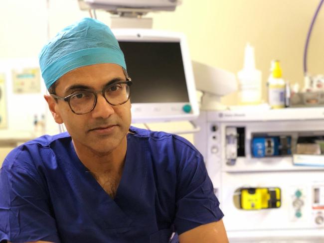 Women fitted with Allergan’s Biocell implant have a 16.5 times greater risk of developing a rare cancer, research by Professor Anand Deva shows. Picture: Supplied