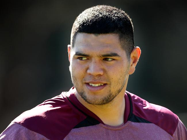 Willis Meehan during warm up for their training session at Sydney Academy of Sport , Narrabeen . Picture : Gregg Porteous