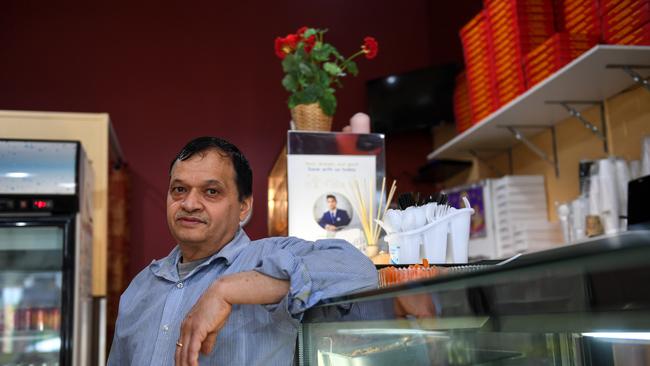 Rampal Sharma says he’s invested his whole life into his businesses. Picture: Penny Stephens