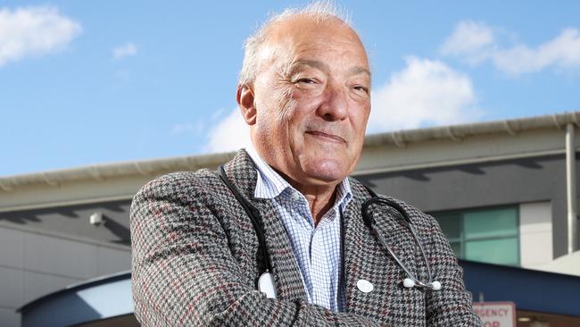 Pictured outside Campbelltown Hospital is Macarthur federal Labor MP Dr Mike Freelander who has hit out over a lack of funding for health services in South West Sydney, telling a NSW Parliamentary inquiry the local health district was in dire need of funding. Picture: Richard Dobson