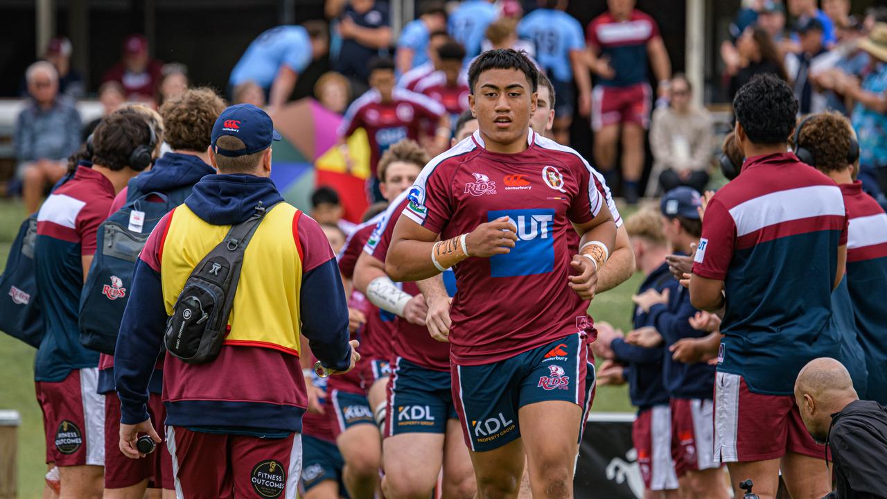 NSW Waratahs v Queensland Reds in Super Rugby U16s round three. Pictures: Reds Media